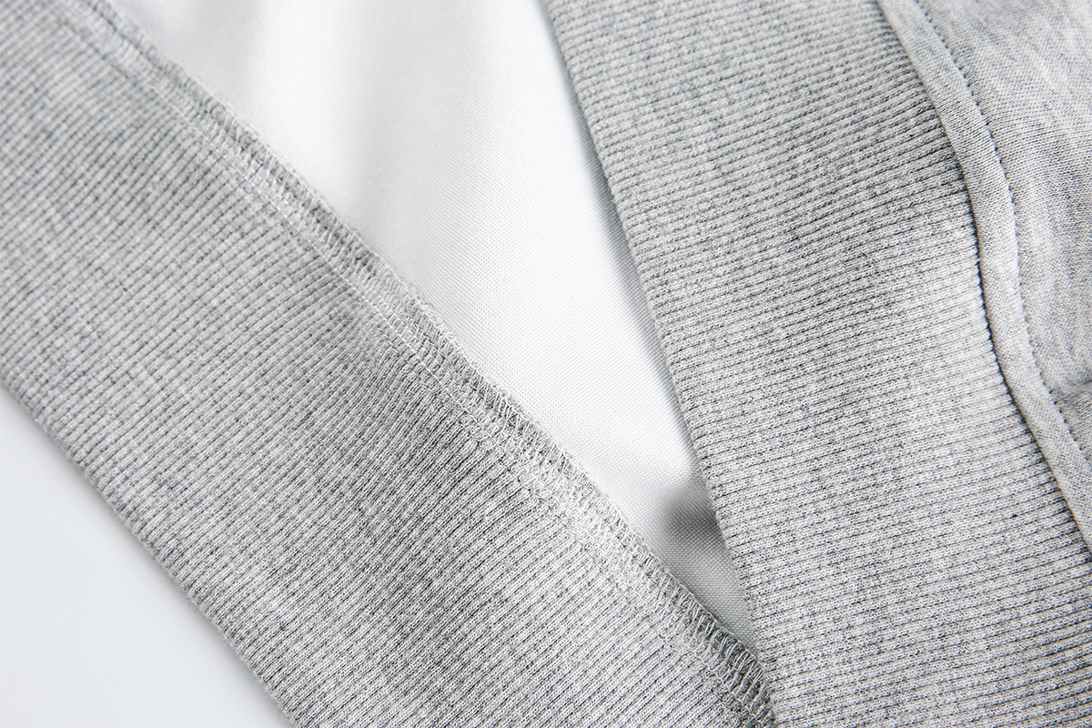 Solid Faux Layered Hoodie