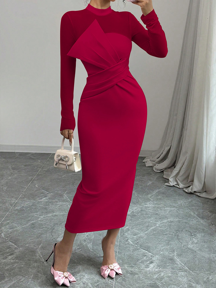Bodycon Sultry Side-Split Dress