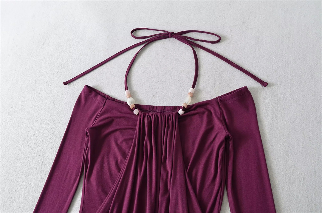 One-Shoulder Slim Fit Spicy Tee