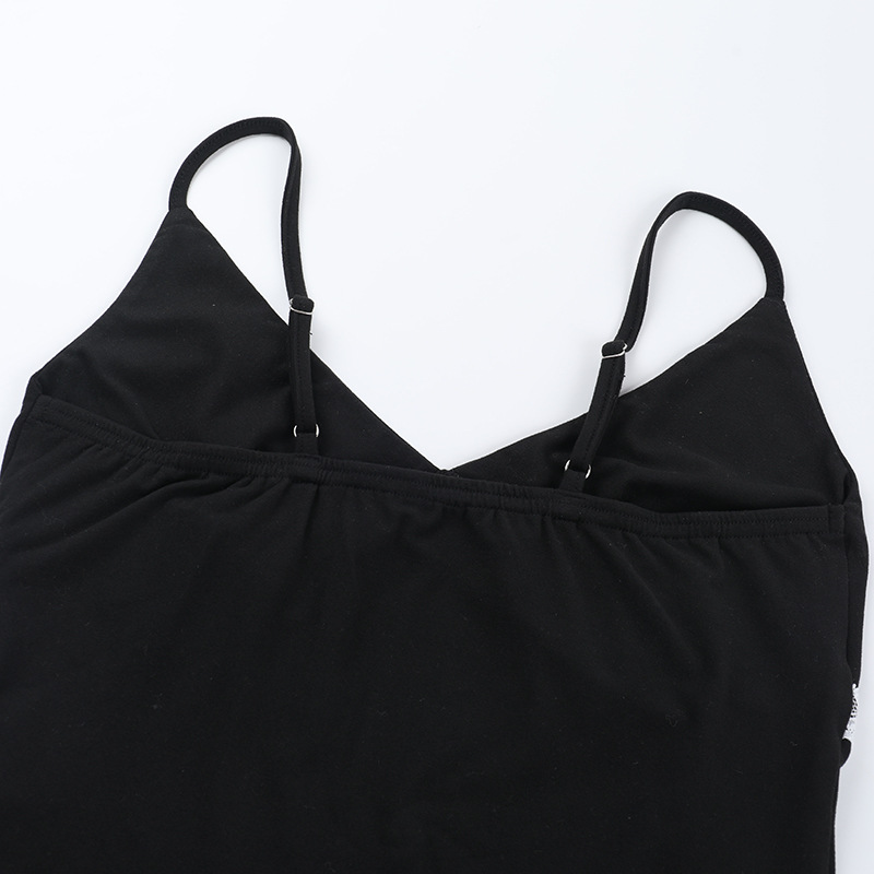 Regular Neck Colorblock Paneled Lined Strapless Top