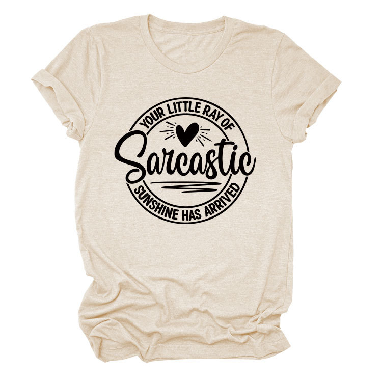 Ladies Geometric V Neck T-shirt