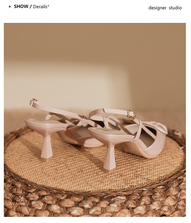 High-heeled Shoes for Women with Thin Heels, Fashionable Dress Shoes, Sandals for Women, Stylish Huizhou Women's Shoes