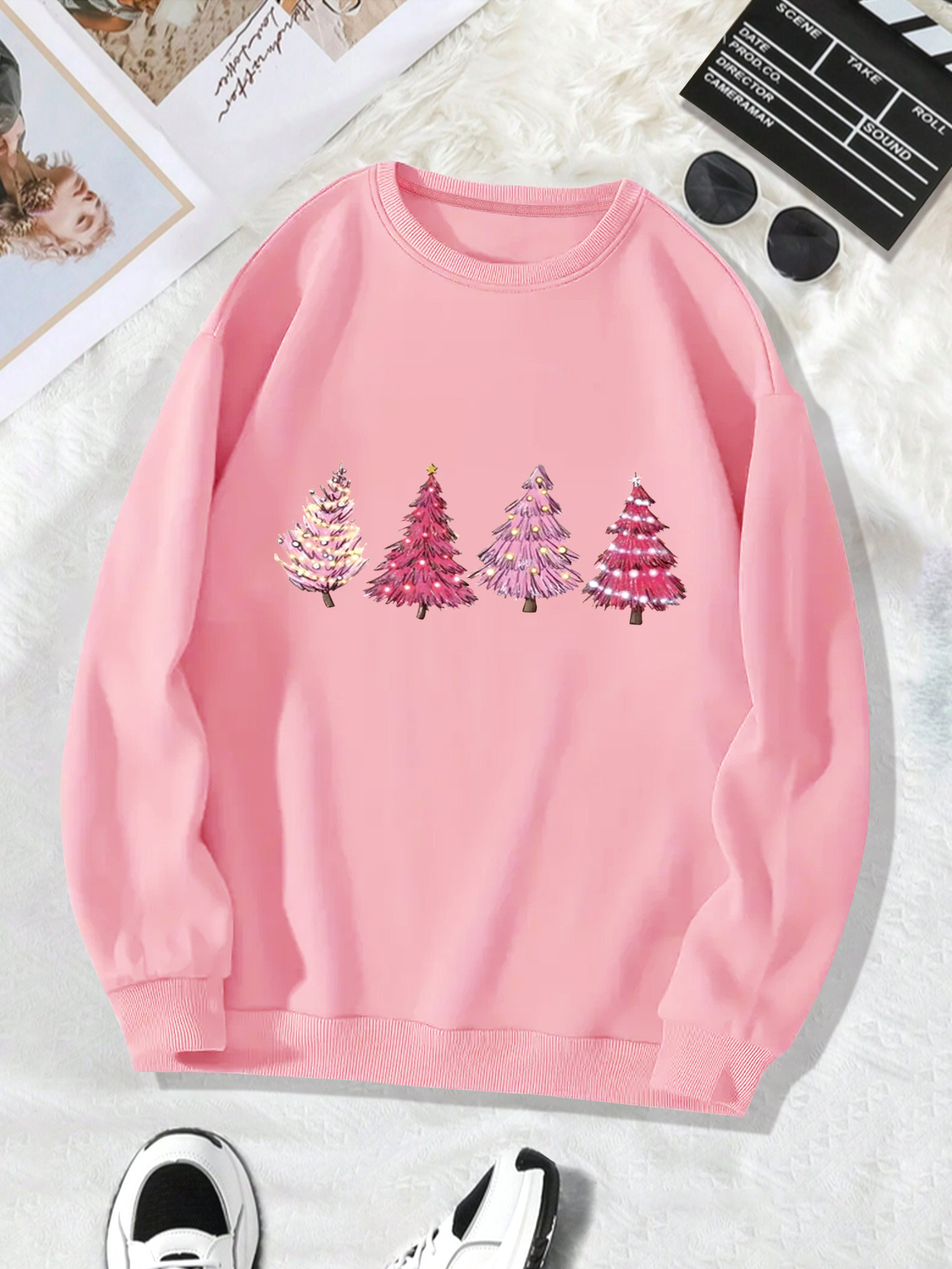 Holiday Pine Graphic Hoodie