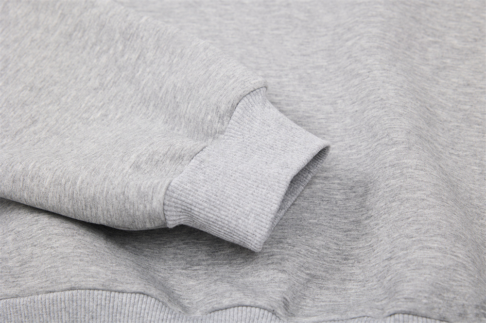 Men's Hoodie, Round Neck, Letter Embroidery, Casual Loose Fit, Long Sleeve Top for Men