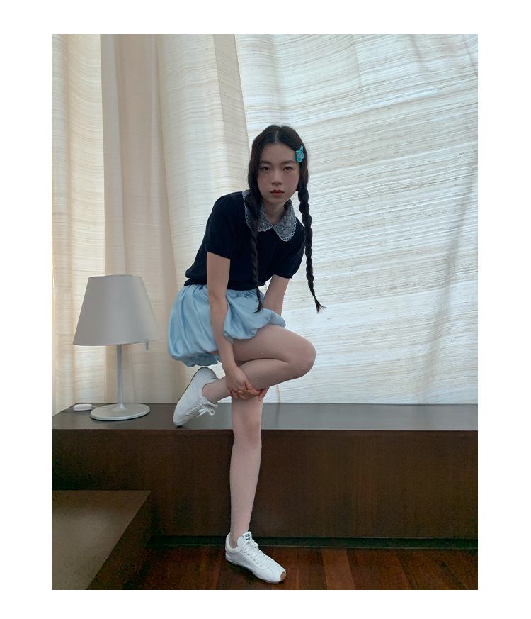 Nylon Playful Bodycon Three Quarter Sweater