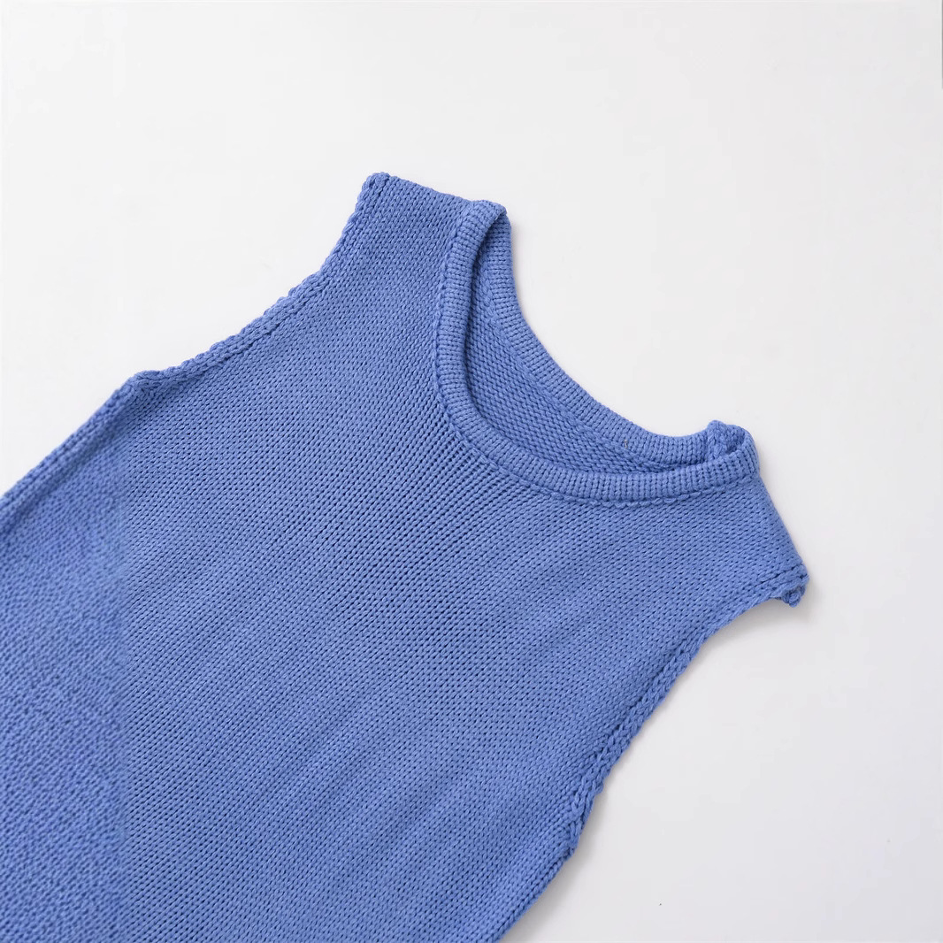 Women Plain Crew Pullover Knitwear