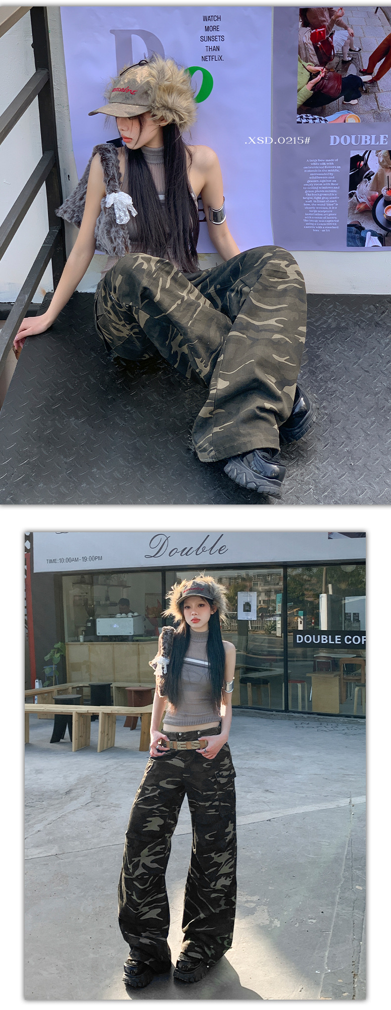 Women's Pantst Casual Trousers Low Waist Loose Drawstring Cuff Work Pants