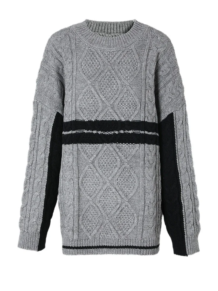 Ladies Oversized Knit Sweater