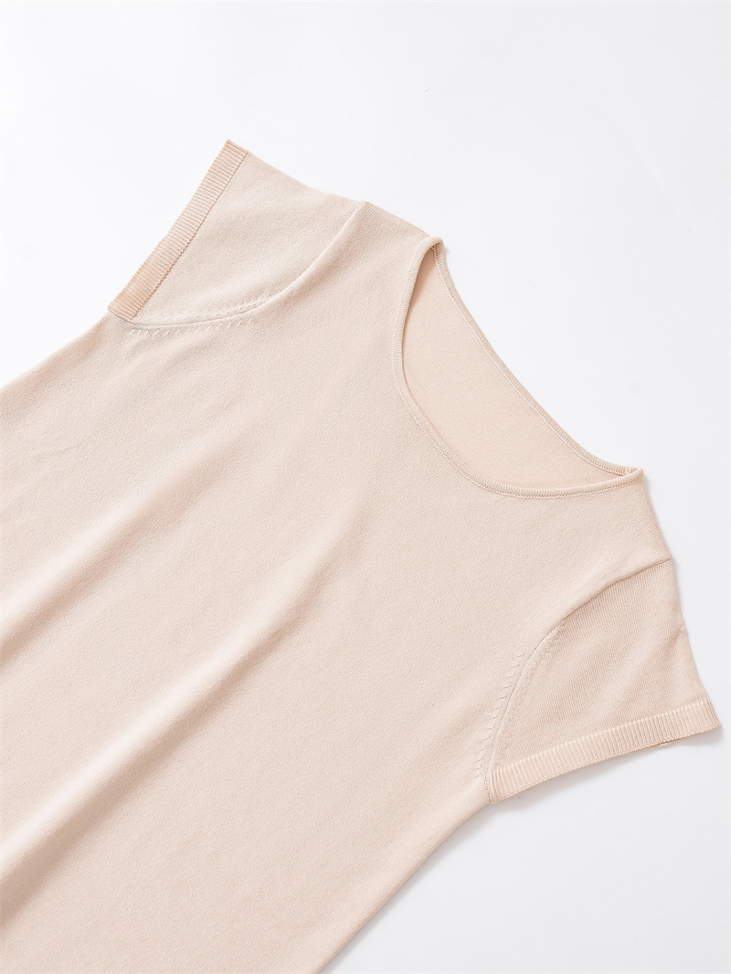 Oversized Plain Crew Polyester Sweater