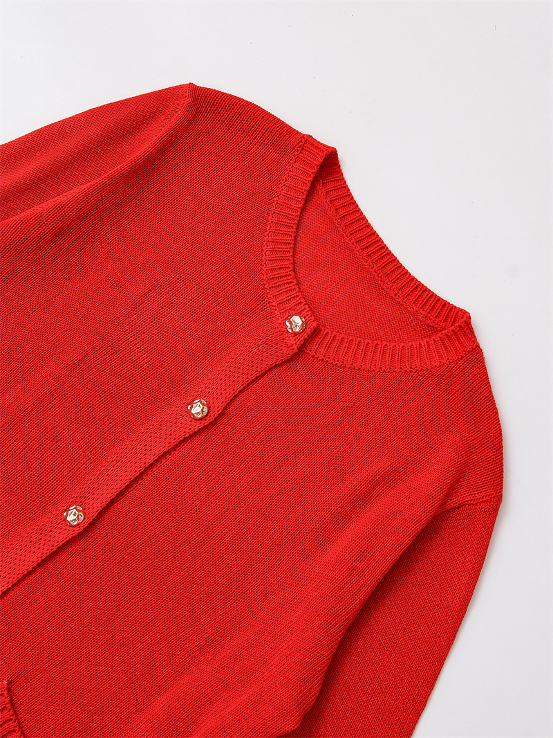 Tailored Ladies Plain Long Sleeve Crew Sweater