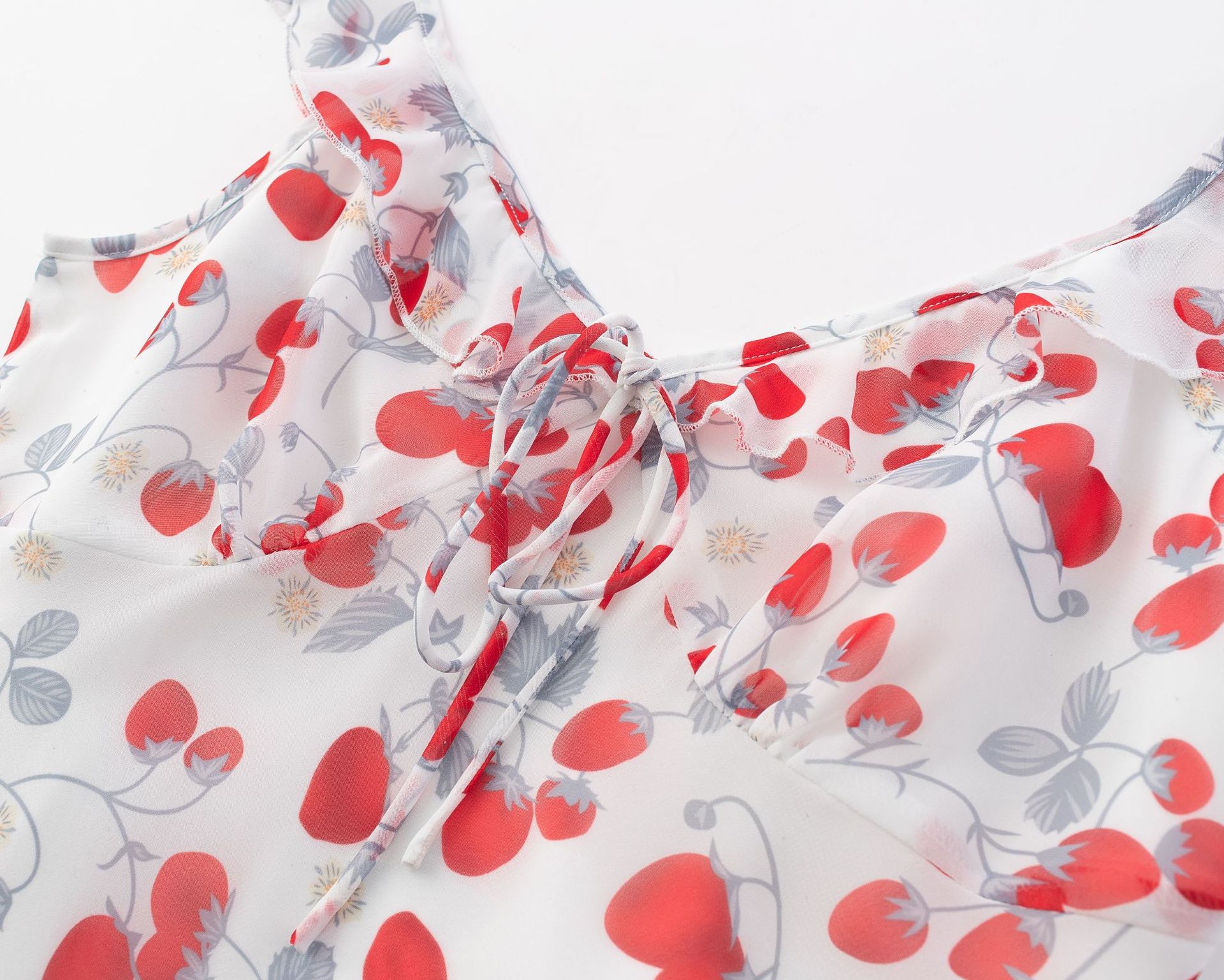 Printed short skirt women's dress
