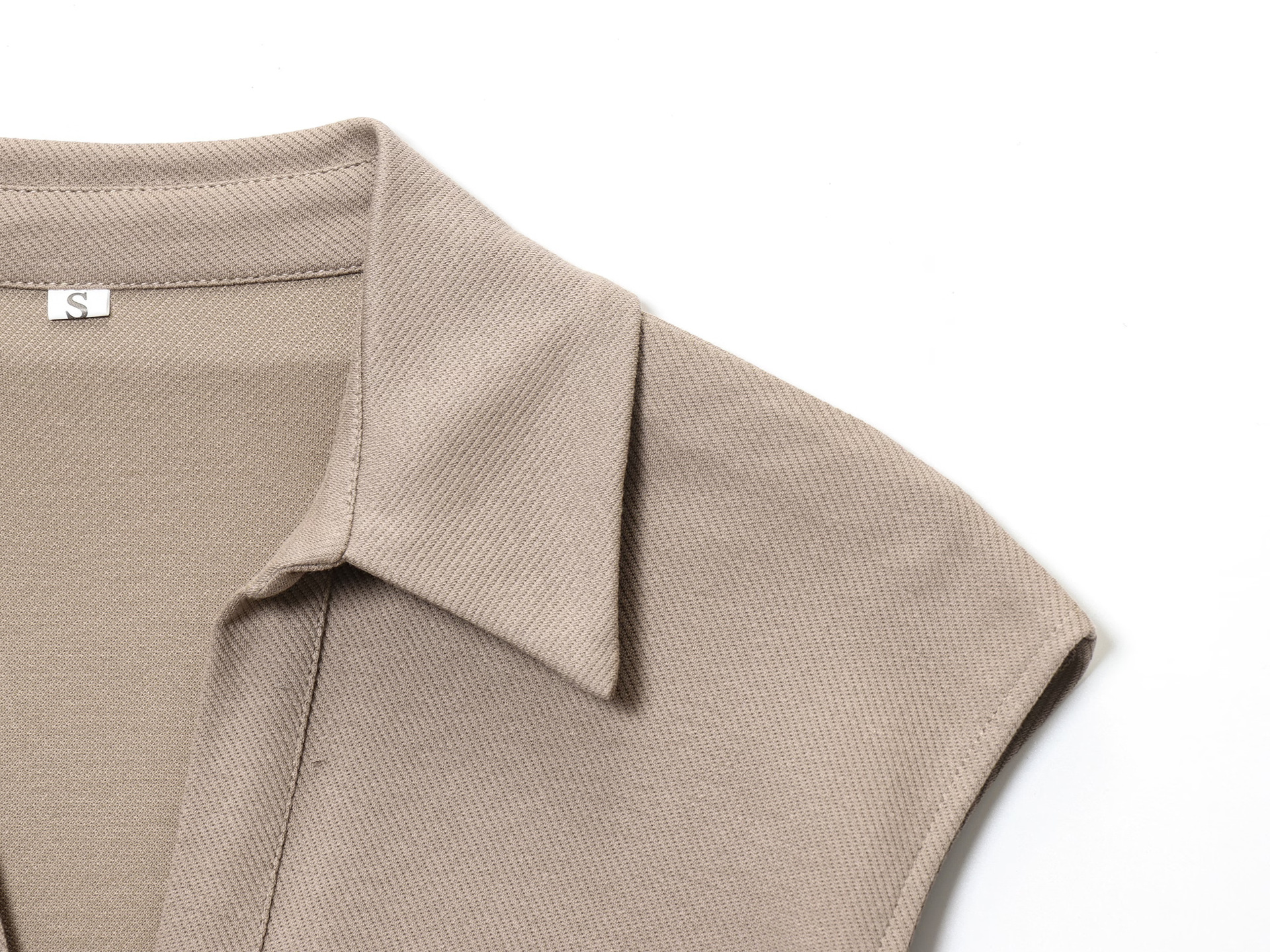 Women's Clothing Pique Shirt-style Dress