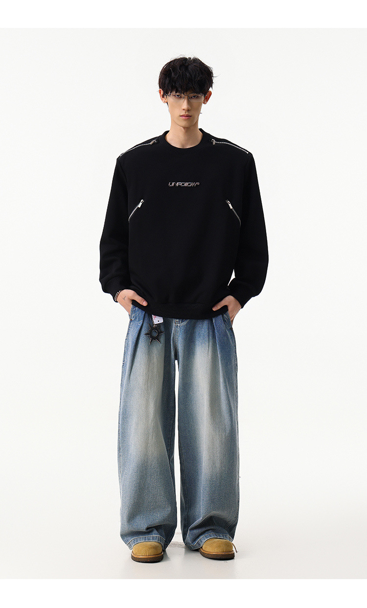 American Trend Oversized Cotton Hoodie