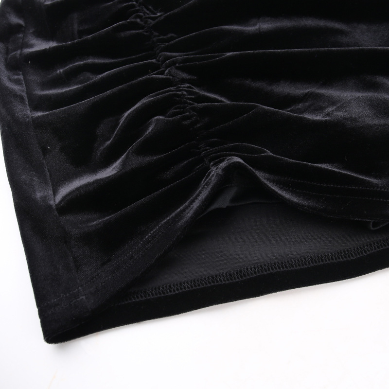 Ladies' Everyday Natural Waist Plain Polyester Mini Skirt