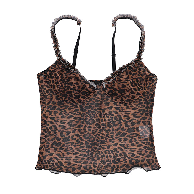 Bold Spotted Push-Up Cropped Waistcoat