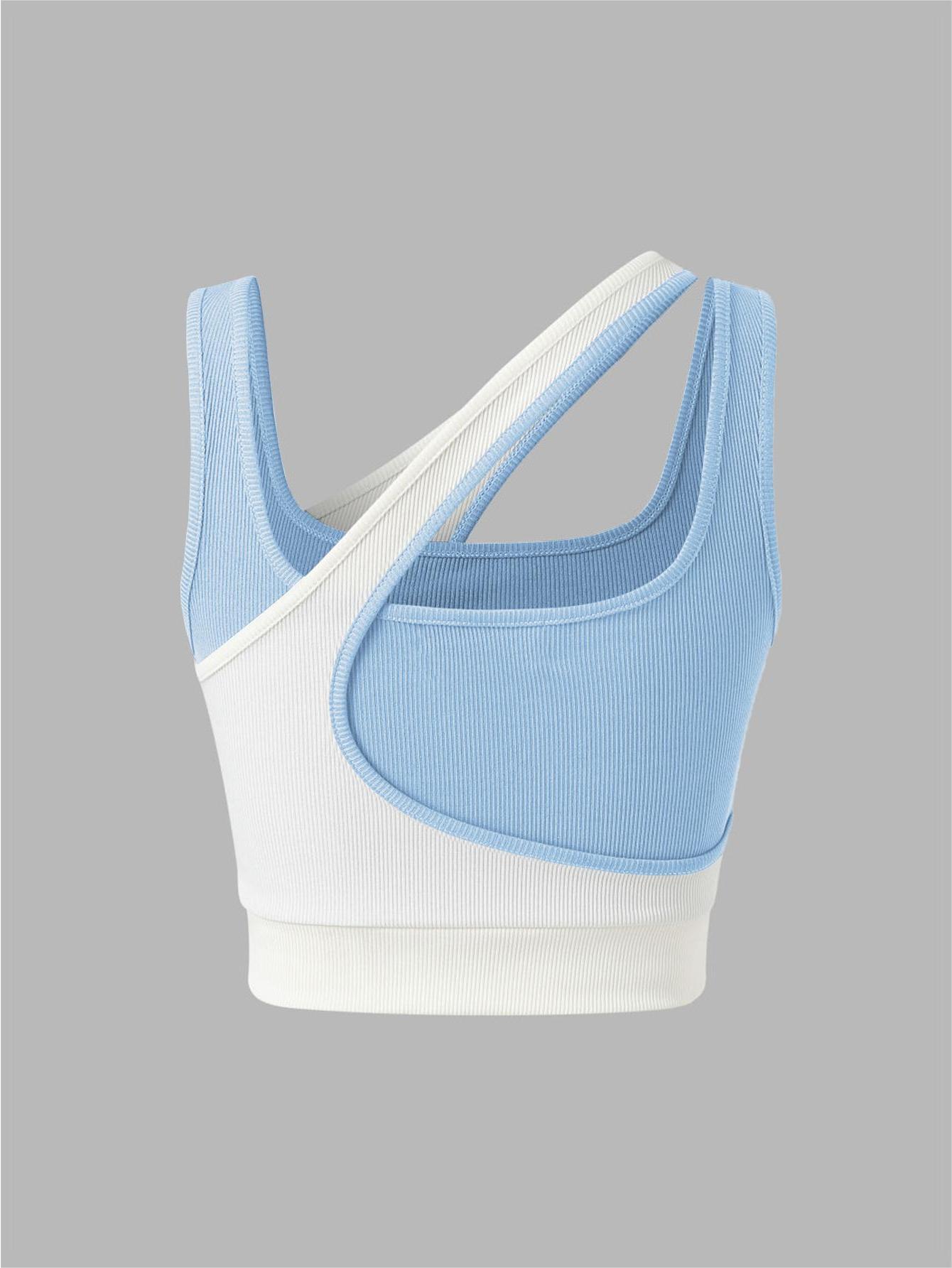 Sassy Sleeveless Asymmetric Fitted Jacket
