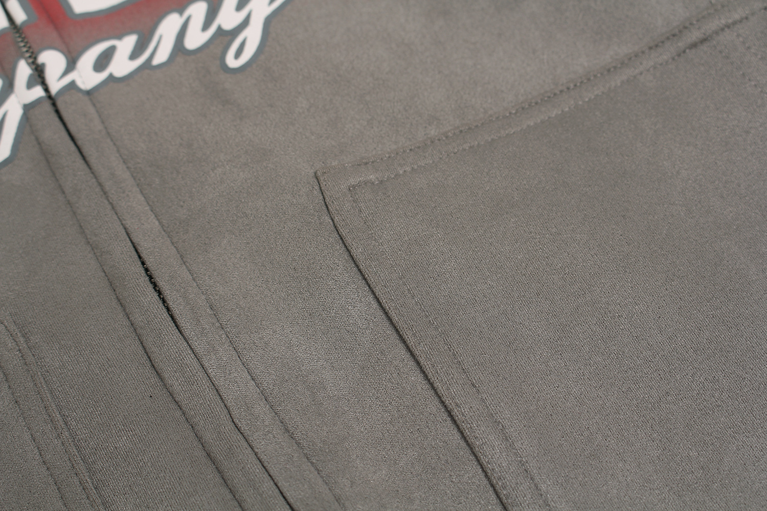 Streetwear Synthetic Graphic Long Sleeve Zip Hood Sweatshirt