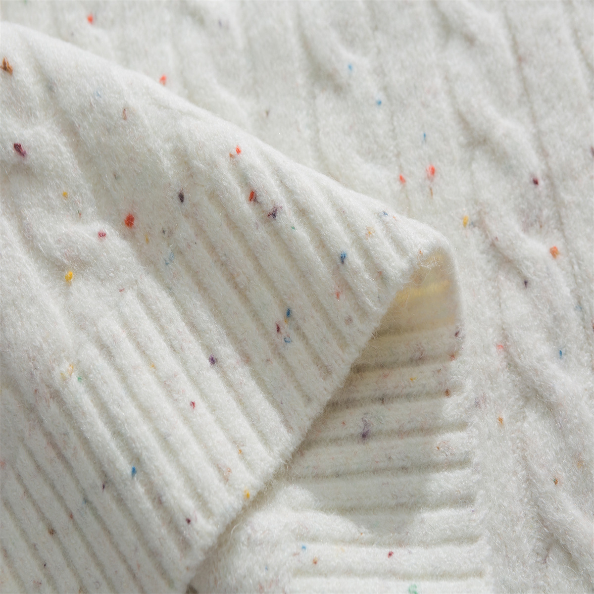 Japanese Workwear Jacquard Oversized Long Sleeve Cardigan