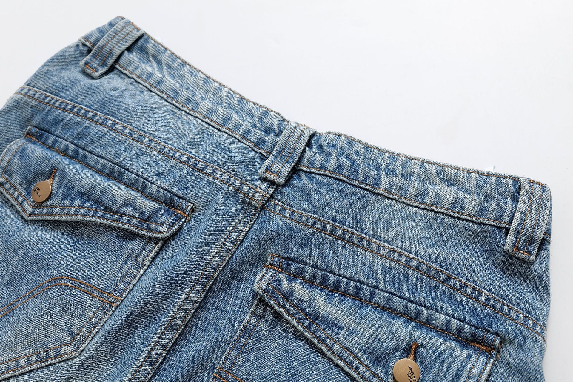 Straight casual loose floor pants jeans