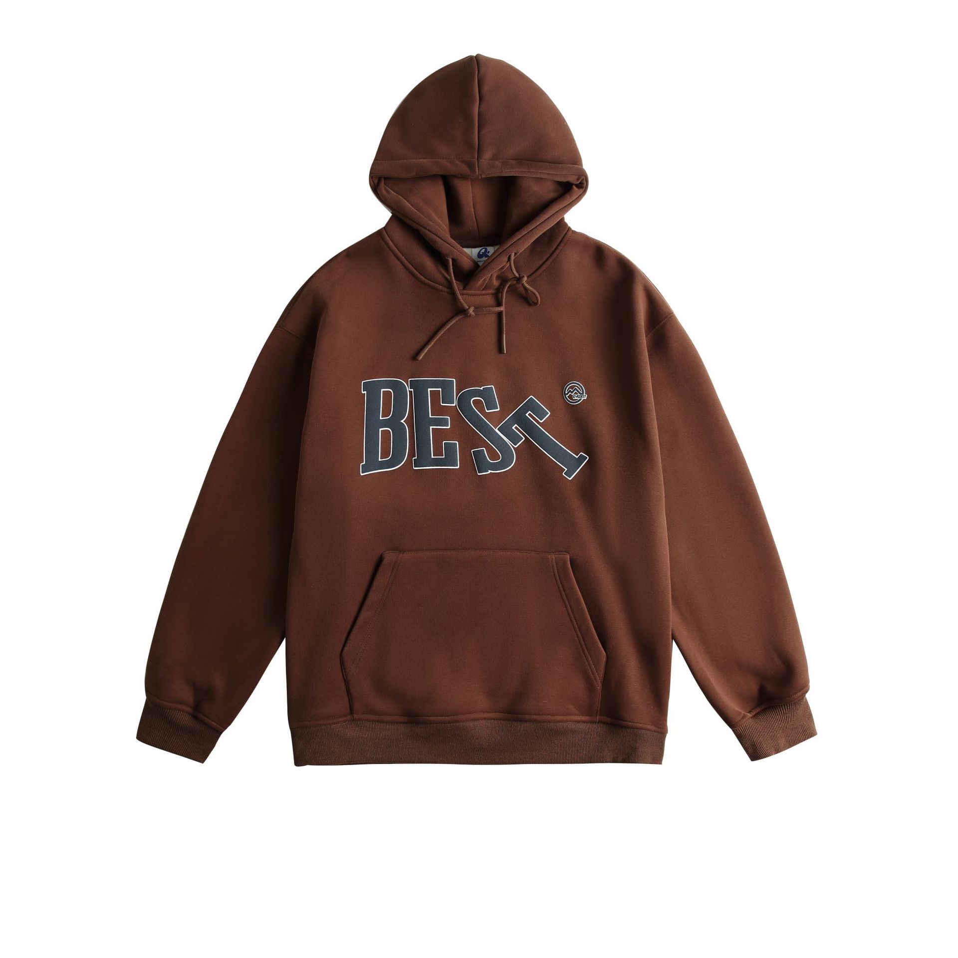 Loose Fit Cotton Blend Hood Graphic Sweatshirt