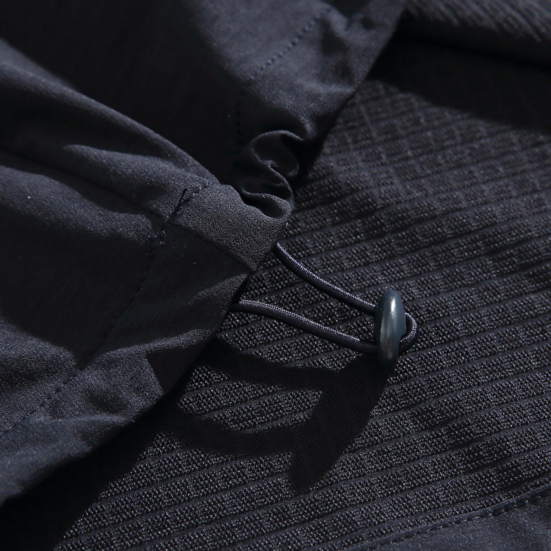 Graphic Oversized Nylon Hoodie