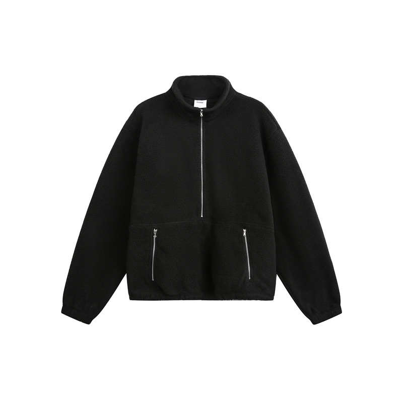 Polyester Letter Long Sleeve Loose Fit Hoodie