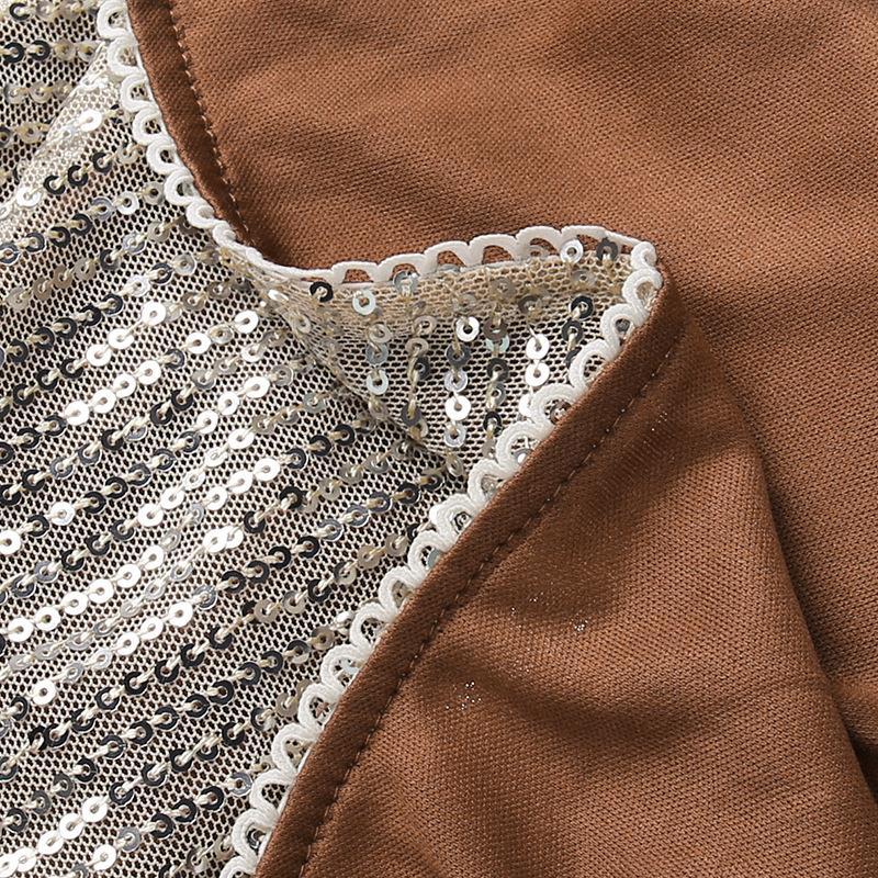 Square Neck Sleeveless Knit Fitted Embellished Dress