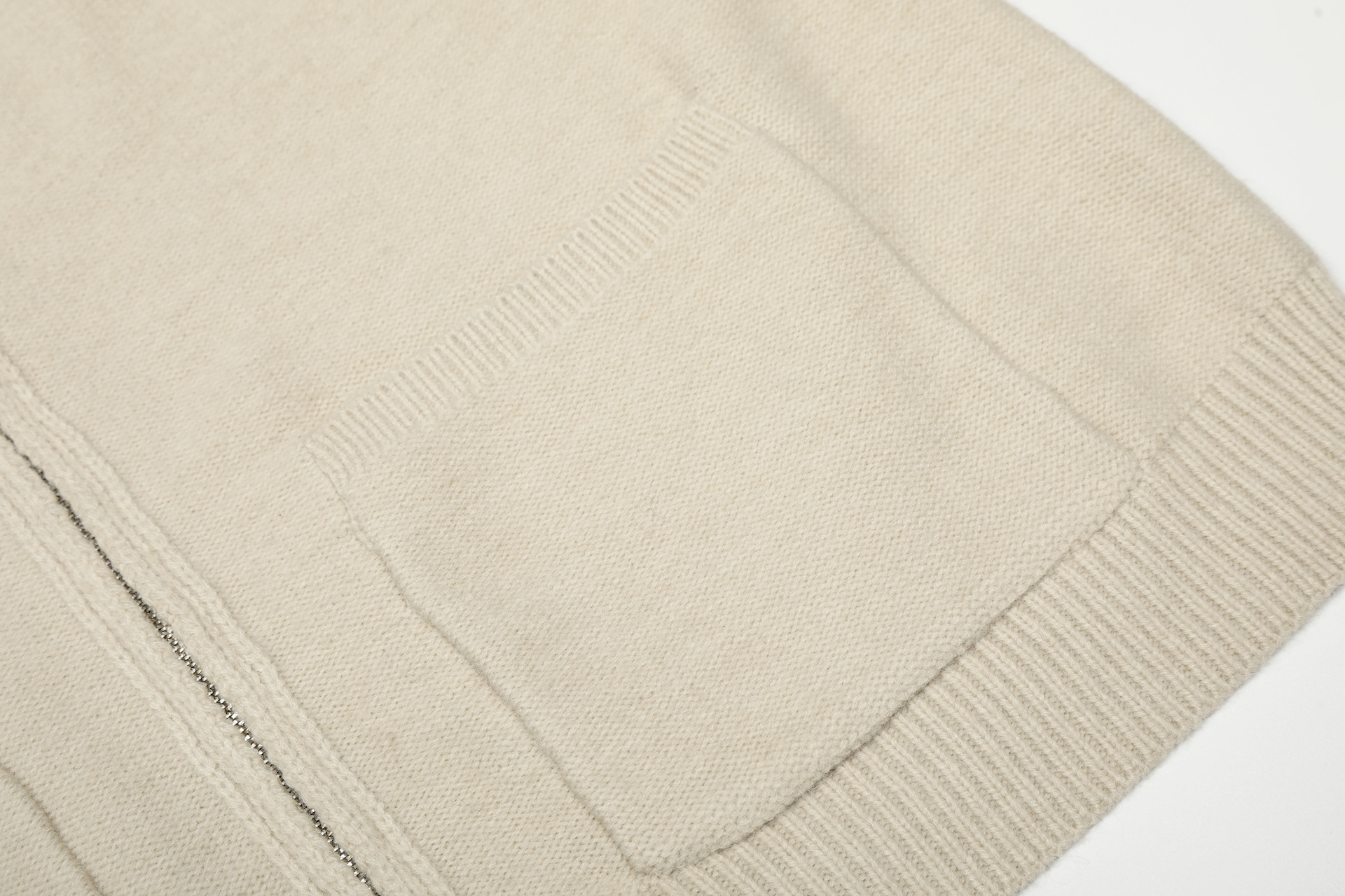 Retro Jacquard Zip Front Loose Fit Sweater