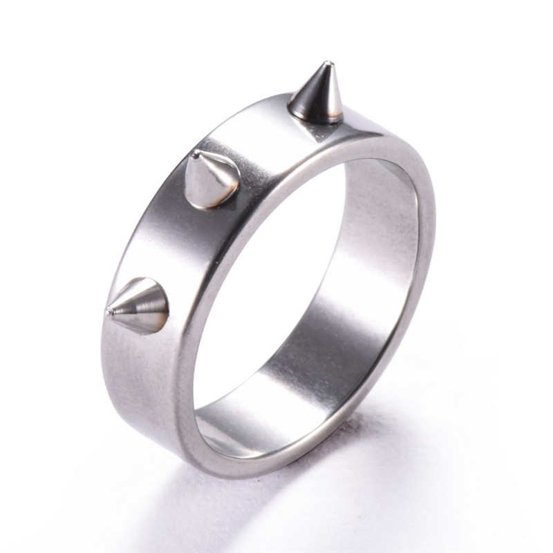 Individual Cone Ear Punk Rings Bague Homme Bijuteria Championship Rings