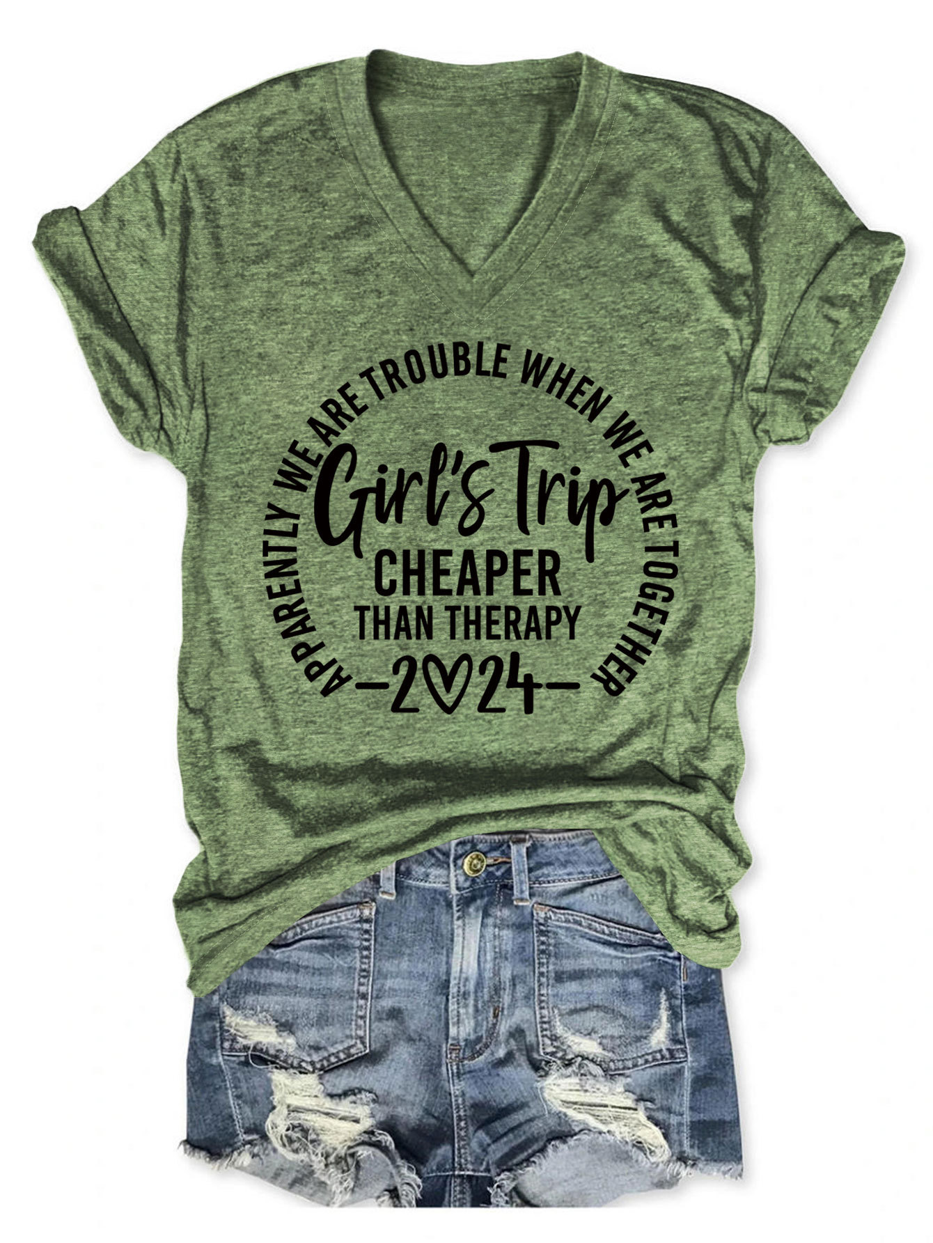 Geometric Print Crew Neck Short Sleeve Tee