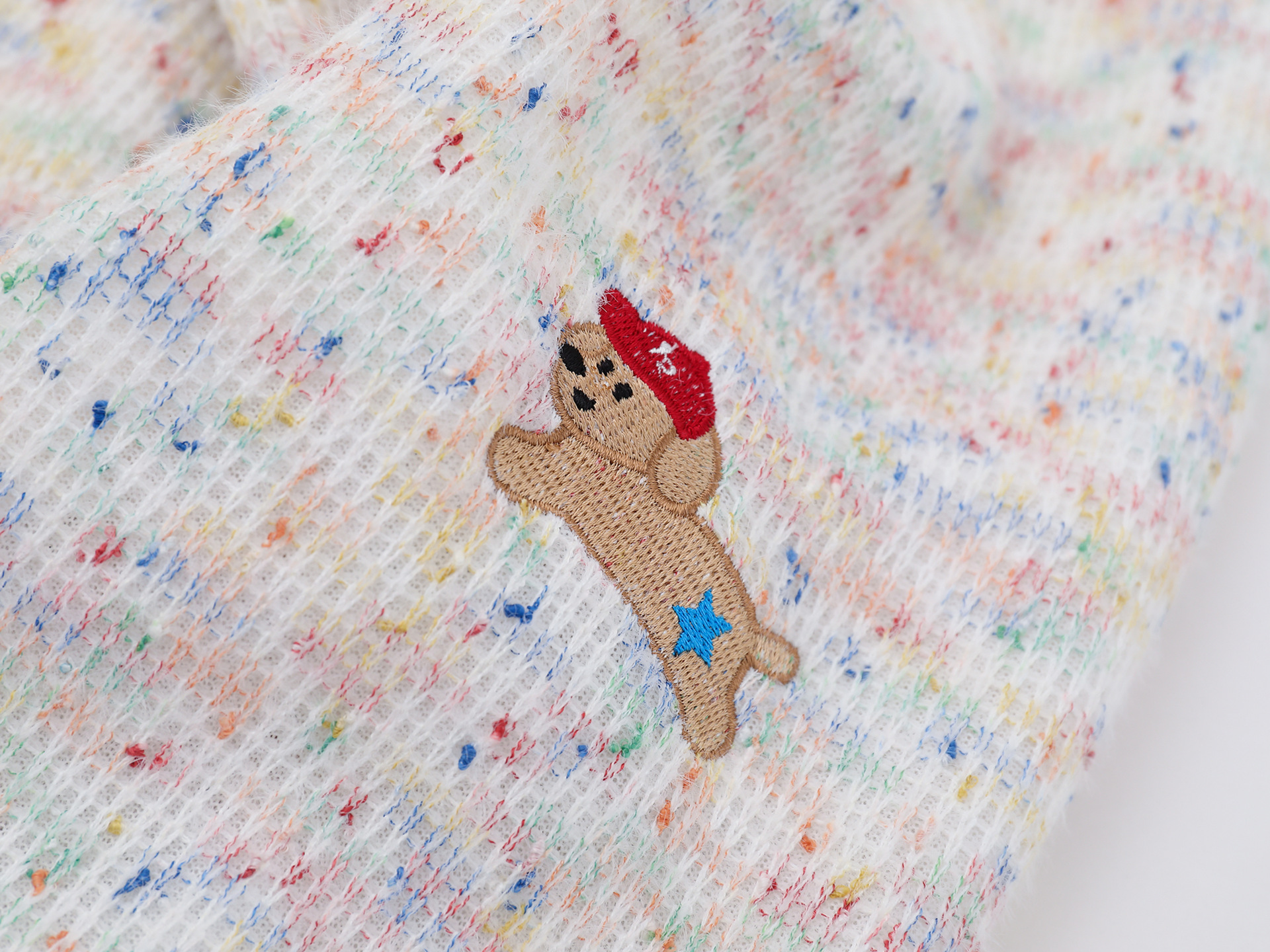 Retro Faux Layered Oversized Puppy Motif Hoodie