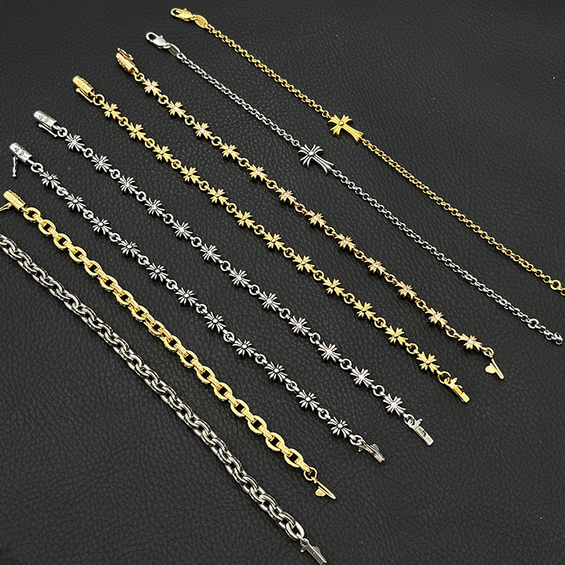 Cross with Diamond Bracelet