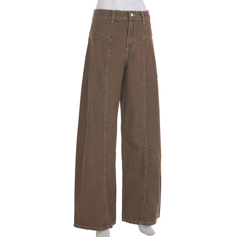 Wind brown low waisted vintage Maillard jeans