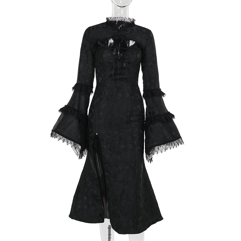 Sexy One-Shoulder Sleeveless Jacquard High Waist Polyester Cardigan
