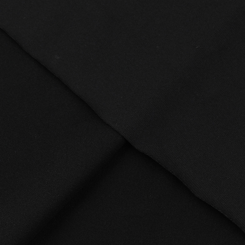 High Waist Polyester Pencil Midi Skirt Scalloped Hem