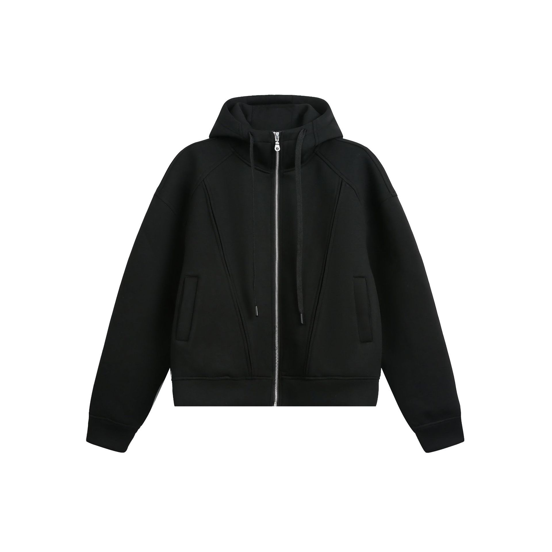 American Retro Cartoon Hooded Zip-Up Sweater