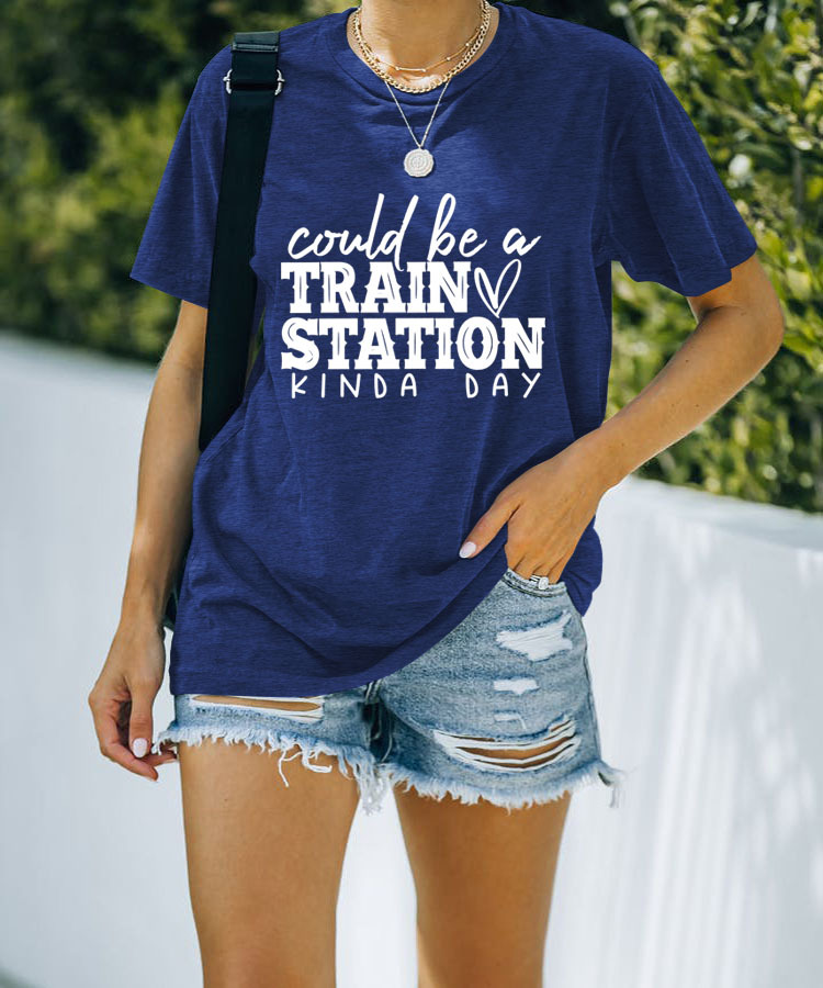 Coastal Cruise V Collar Ladies T-shirt