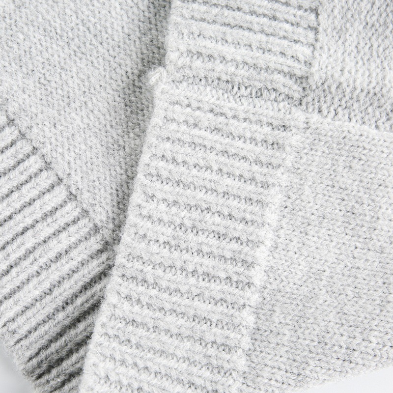 Oversized Japanese Workwear Cabled Sweater