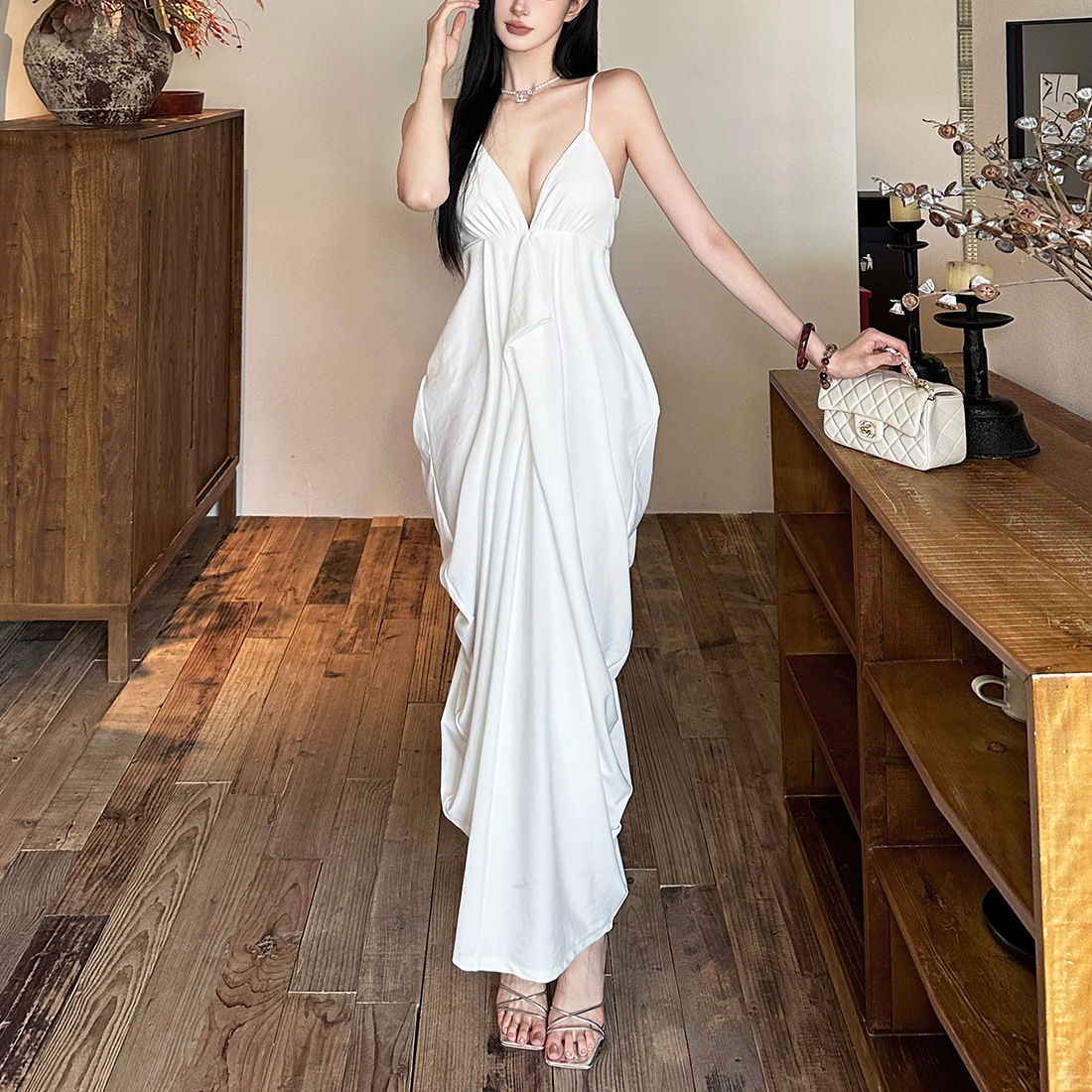 Sleeveless Bodycon Evening Dress