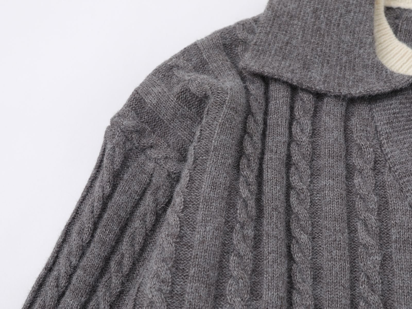 Streetwear Oversized Solid Long Sleeve Sweater