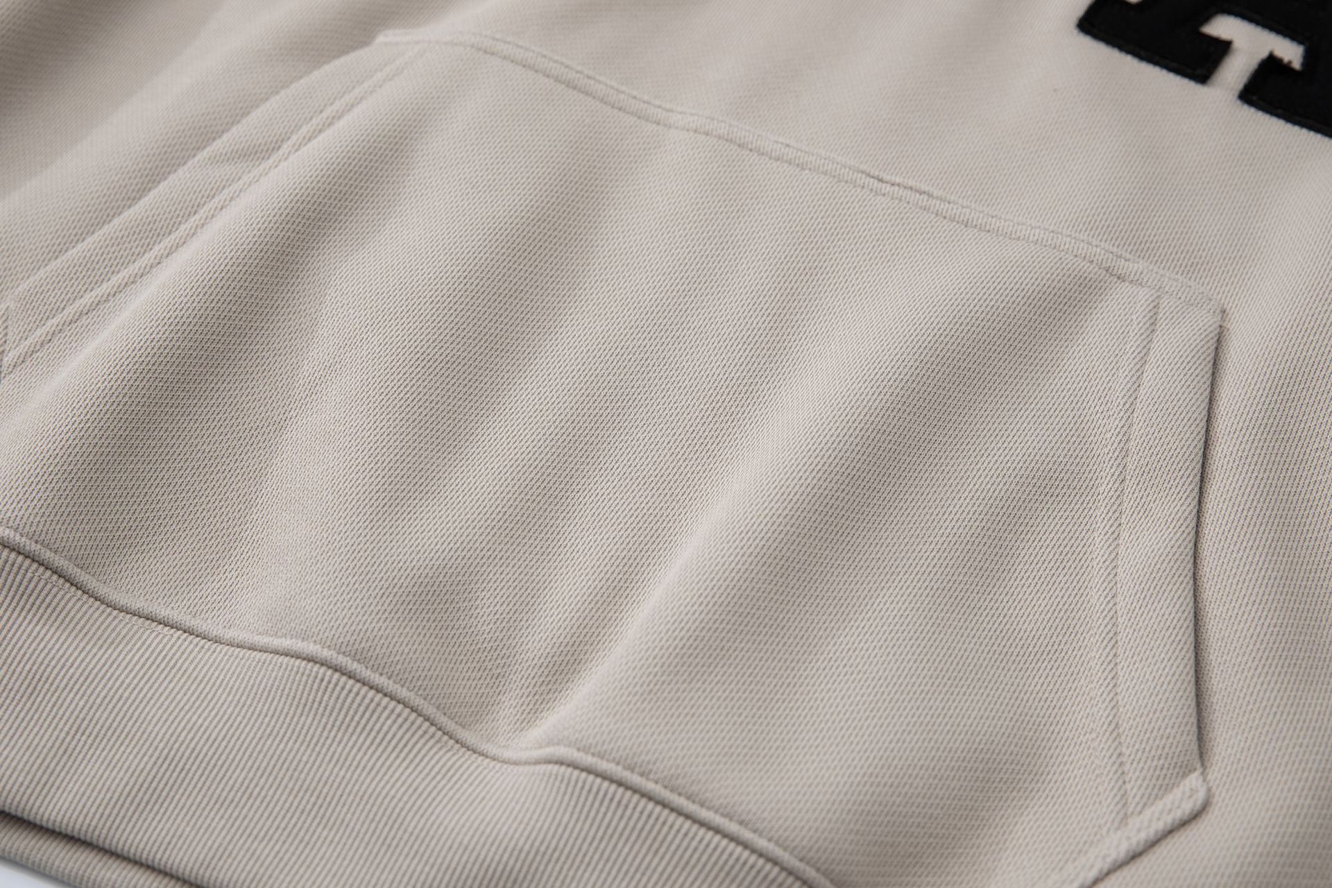 Oversized Cotton Printed Long Sleeve Hoodie