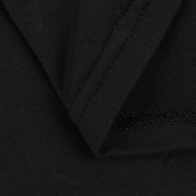 Slant Neck Long Sleeve Stretch Top
