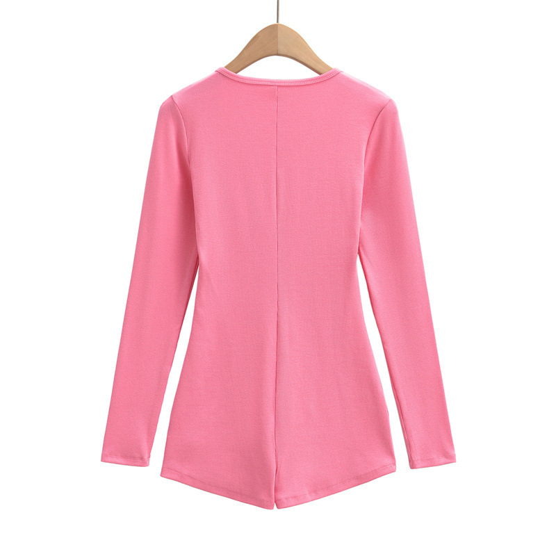 Ladies Cute Fresh Polyester Jumpsuit