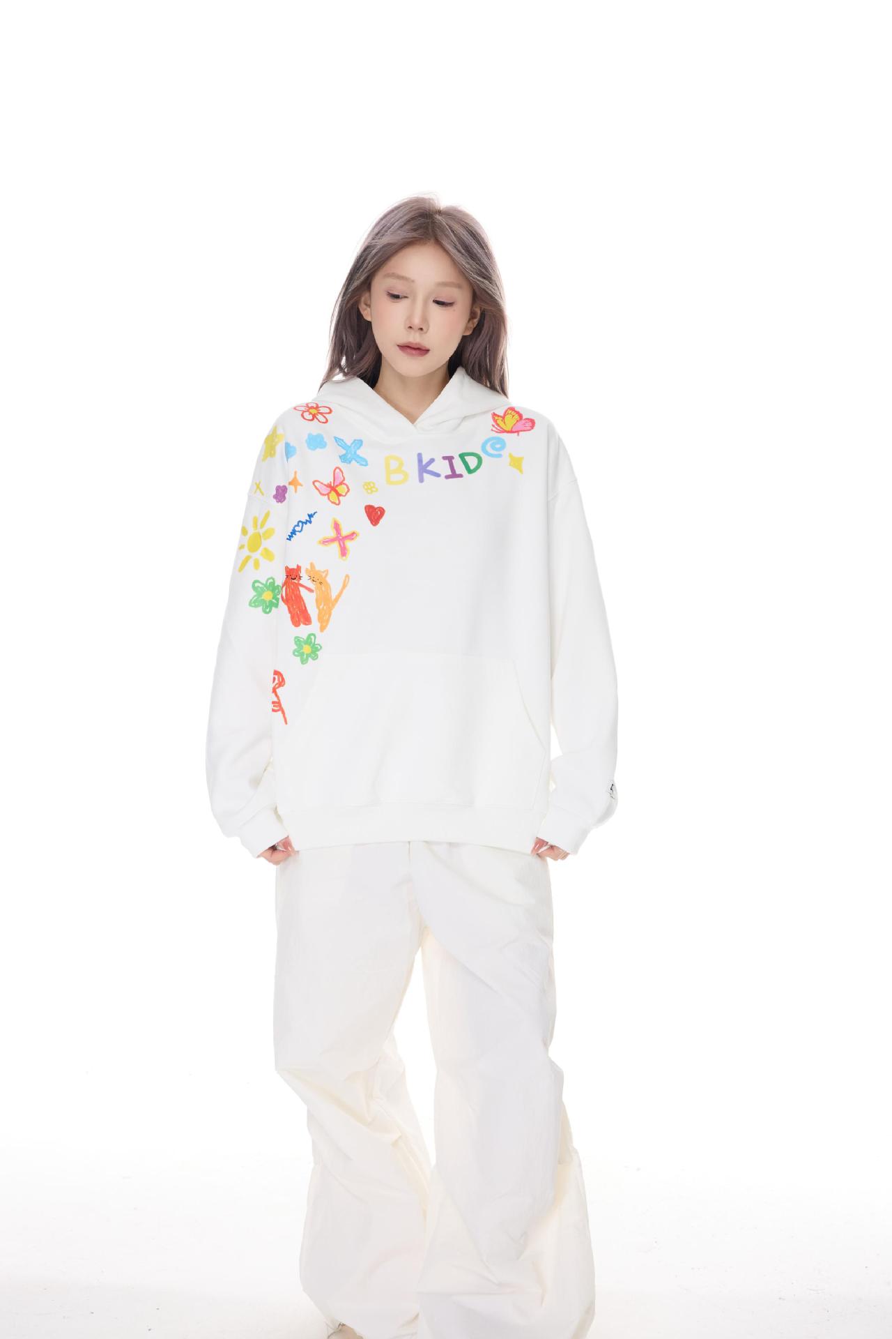 Cotton Street Art Hoodie