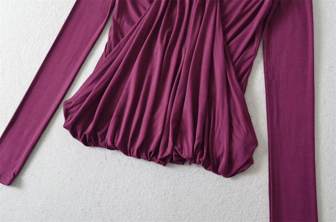 One-Shoulder Slim Fit Spicy Tee