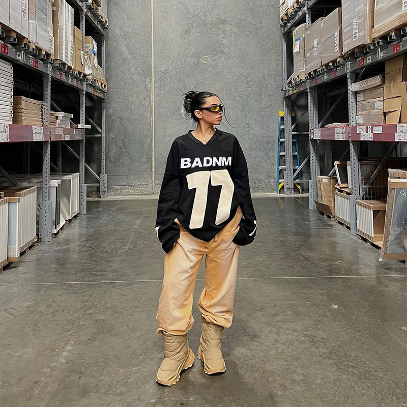Woman's Oversized Polyester Hoodie