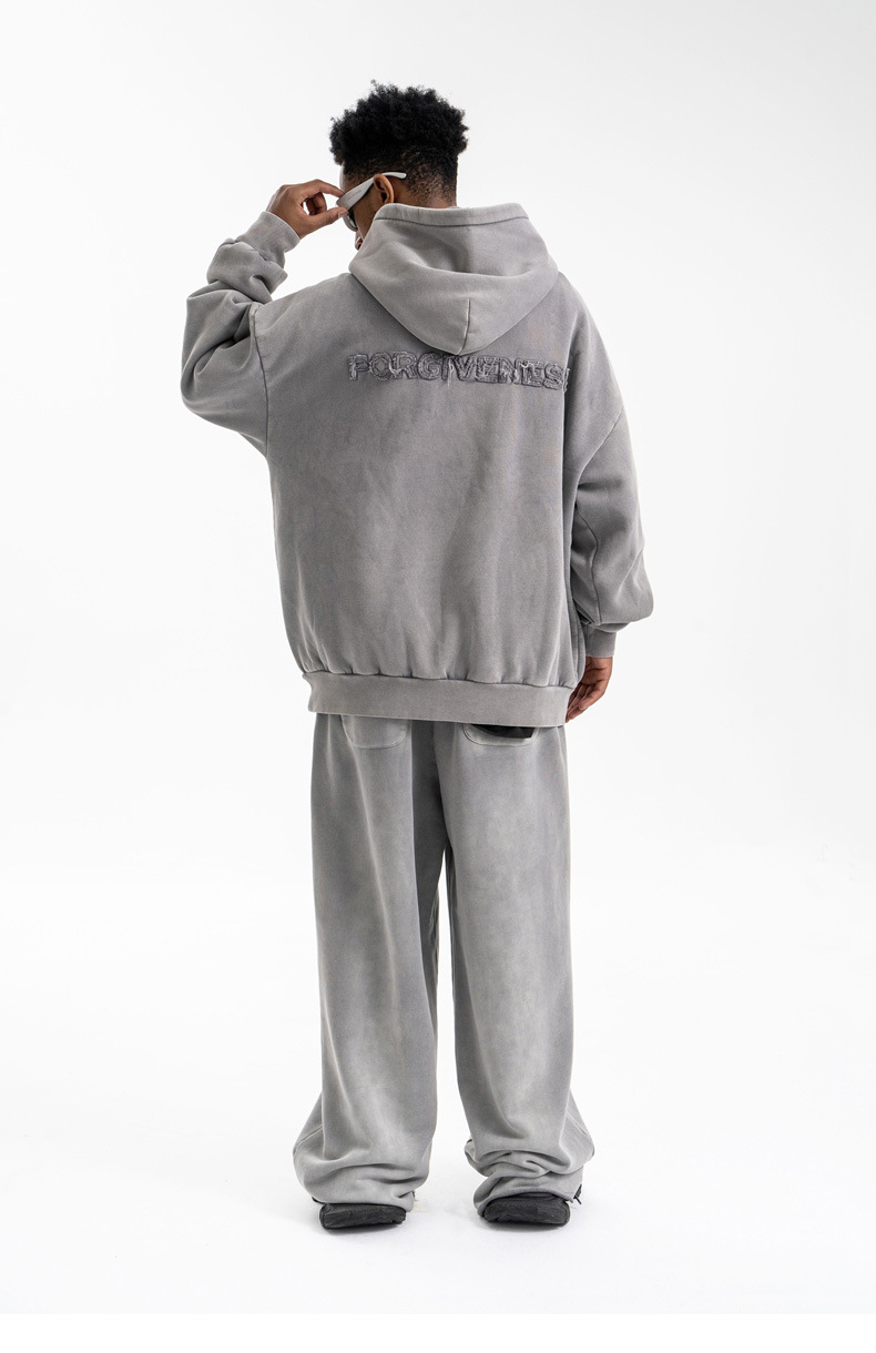 Essential Cotton Initial Hoodie