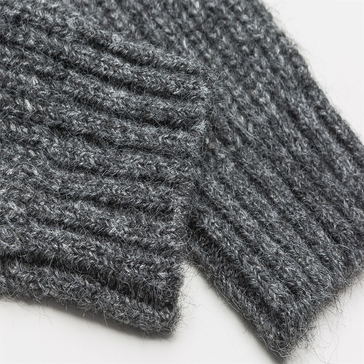 Relaxed Fit Japanese Workwear Polyester Sweater