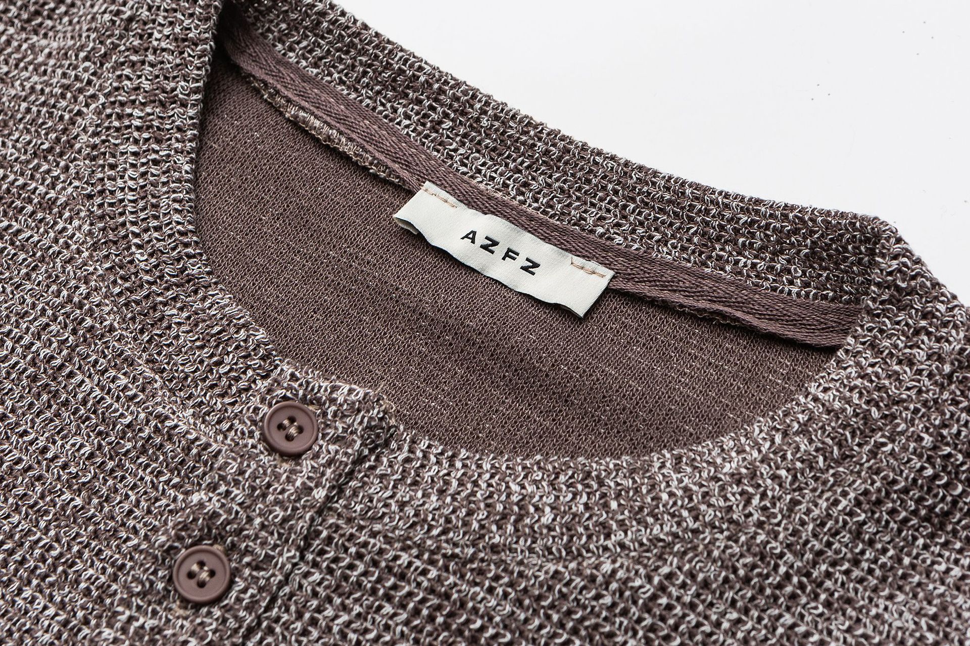 Henley Knit Sweater