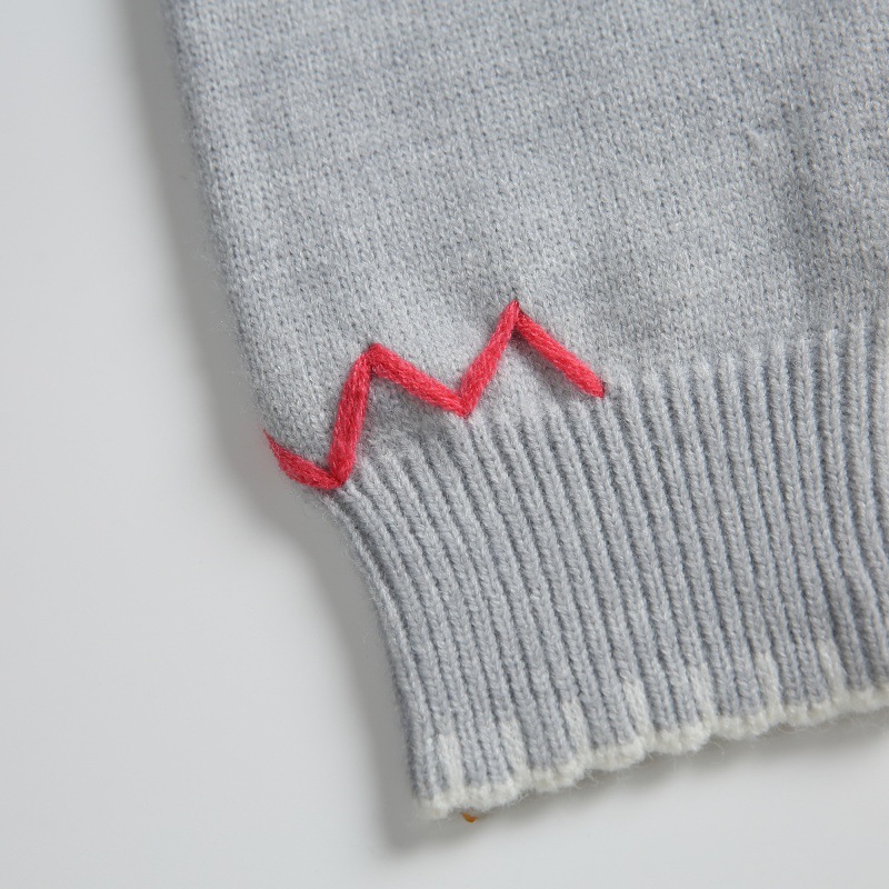Japanese Workwear Oversized Color Block Stitched Hood Sweater